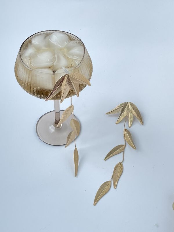 Сережки Tierra Luna “Gold leaf”