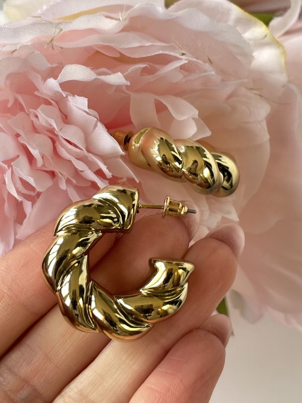 Сережки Tierra Luna “Braided Acrylic”