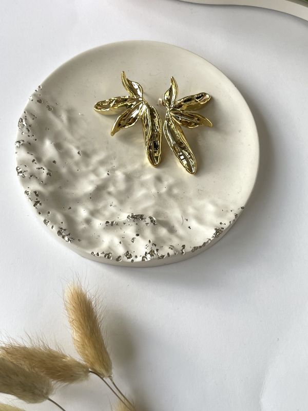 Сережки Tierra Luna “Tender Gold Leaf”