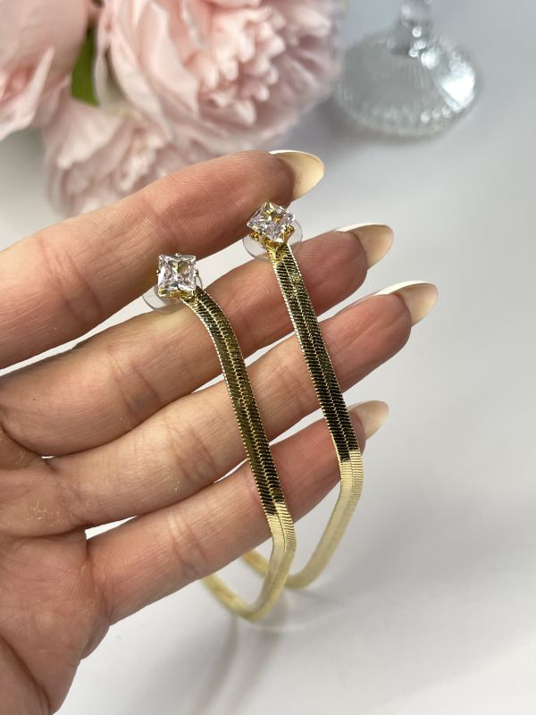 Сережки Tierra Luna “Elegant Slim Drop”