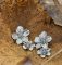 Сережки Tierra Luna “Silver Layered Flower”