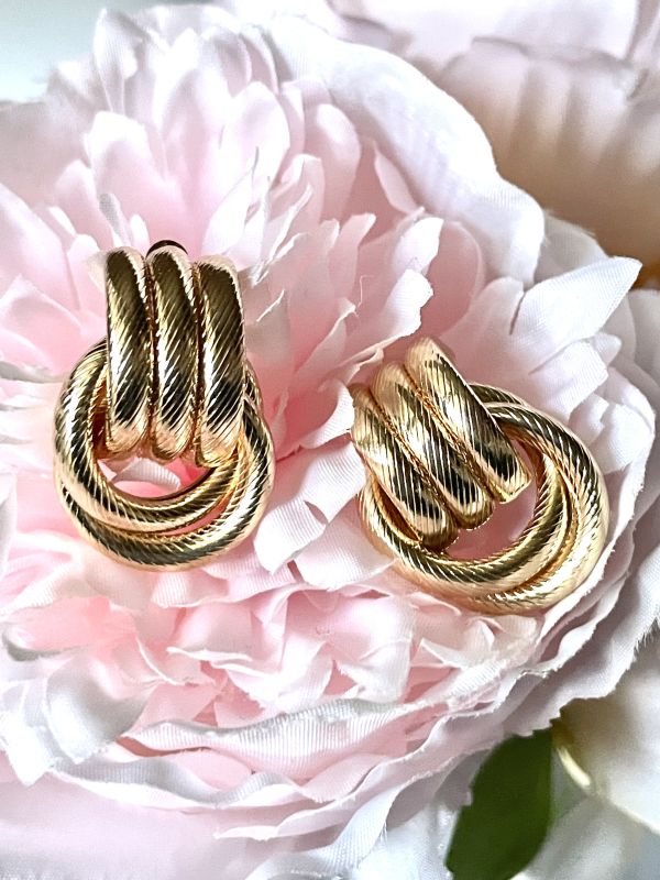 Сережки Tierra Luna “Gold Urban Knot”