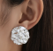 Сережки Tierra Luna "Silver Crumple Hoops"