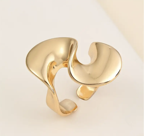 Каблучка Tierra Luna "Golden Wave"