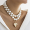 Намисто Tierra Luna "Heart in Pearls"
