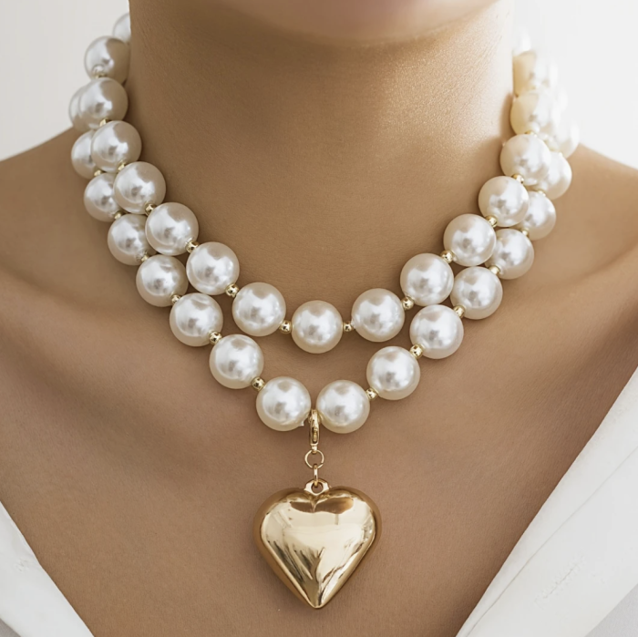 Намисто Tierra Luna "Heart in Pearls"