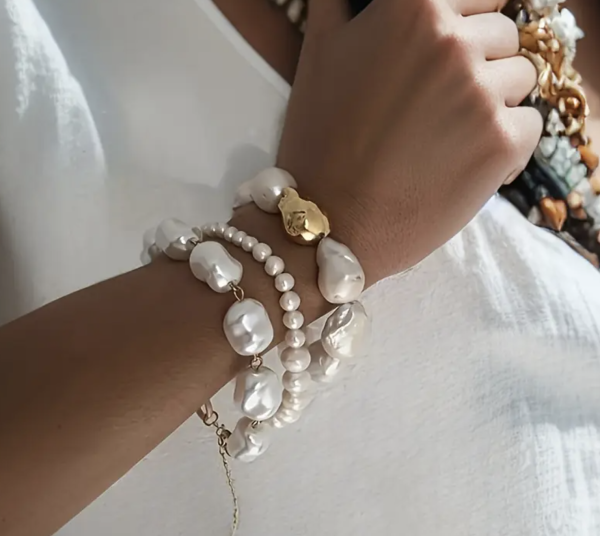 Браслети Tierra Luna "White & Gold Essence"