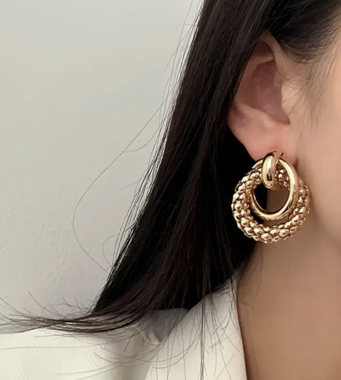 Сережки Tierra Luna “Gold Orbit”