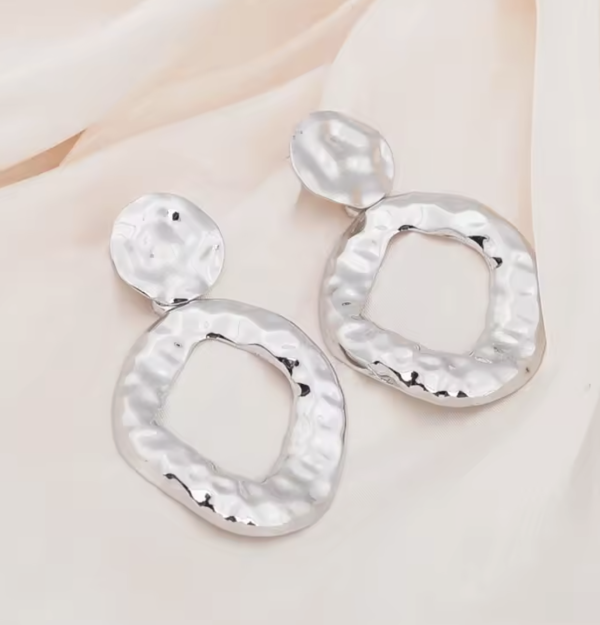 Сережки Tierra Luna “Silver Geometry”