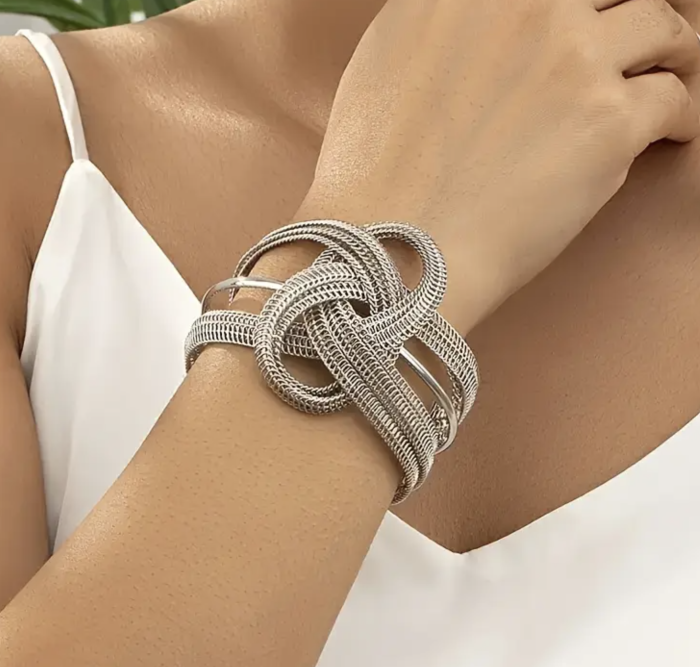 Браслет Tierra Luna "Silver Luxe Weave"