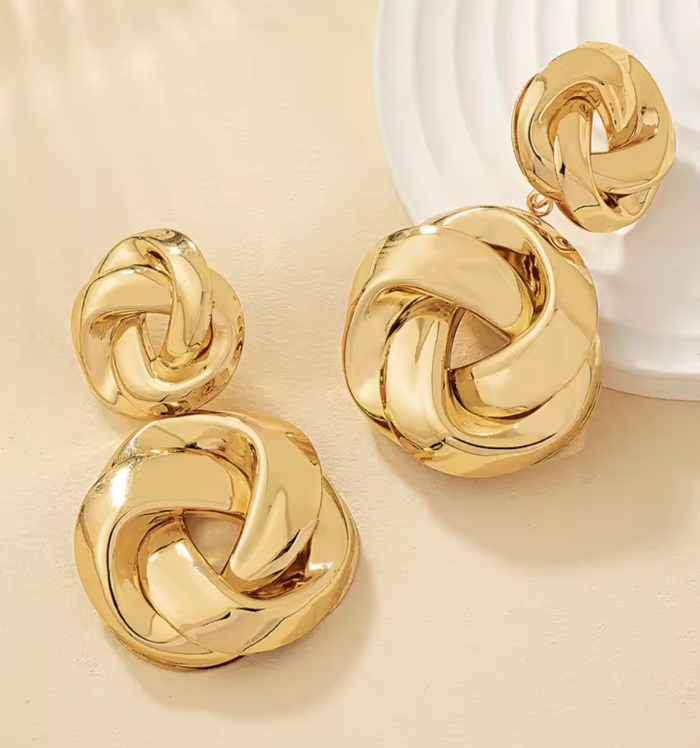 Сережки Tierra Luna “Golden Knot”