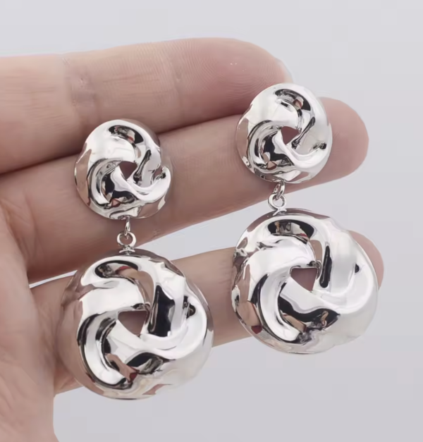 Сережки Tierra Luna “Silver Knot”