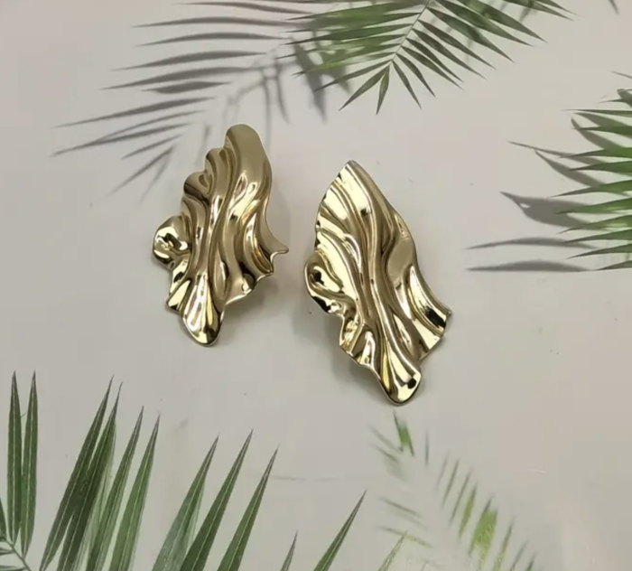 Сережки Tierra Luna “Sculptural Gold”