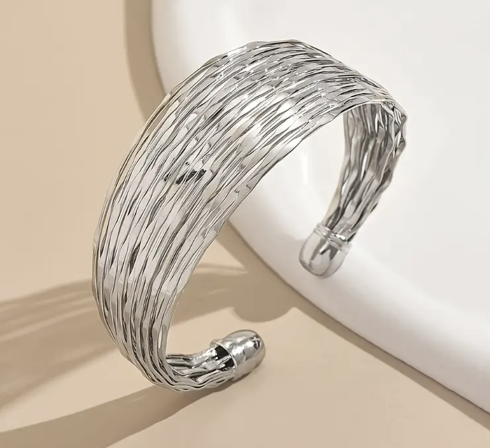 Браслет Tierra Luna "Textured Silver"