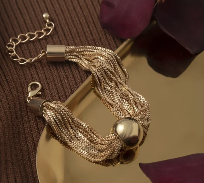 Браслет Tierra Luna "Luxe Chain Ball"