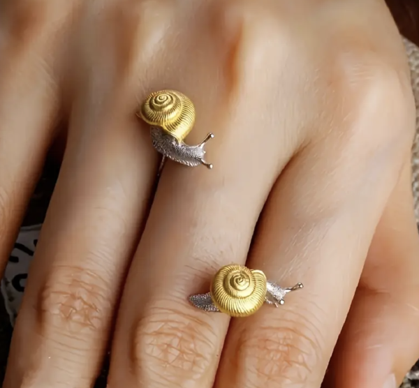 Сережки Tierra Luna “Bicolor Snail”