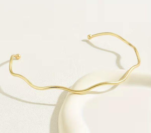 Намисто Tierra Luna "Gold Smooth Wave"