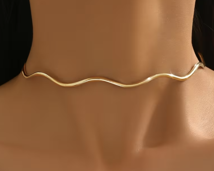Намисто Tierra Luna "Gold Smooth Wave"
