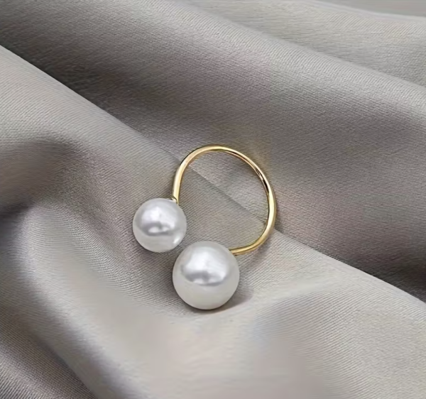 Каблучка Tierra Luna "Golden+Pearl"