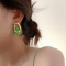 Сережки Tierra Luna “Green Silhouette”