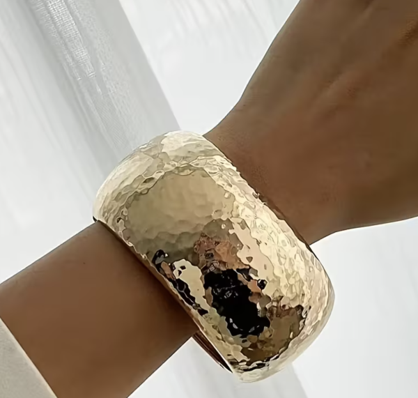 Браслет Tierra Luna "Wide Textured Gold"