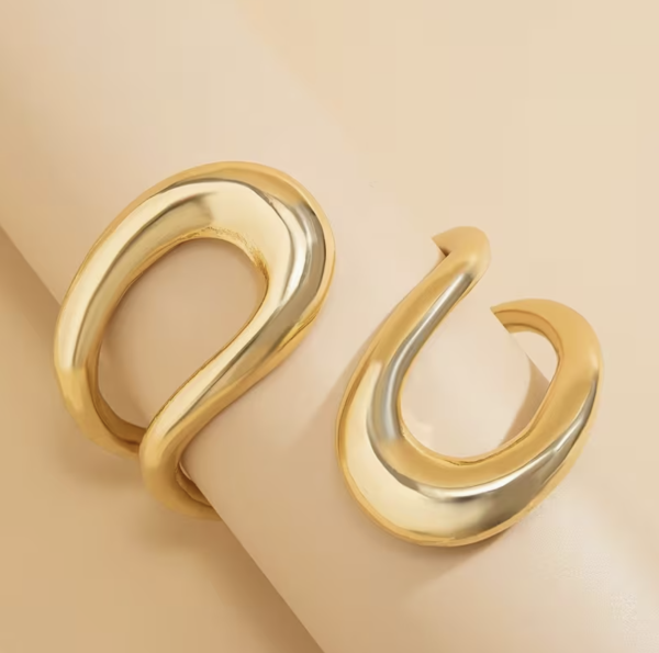 Браслет Tierra Luna "Fluid Shape Gold"