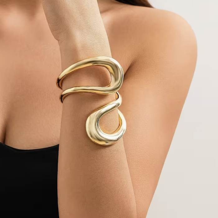 Браслет Tierra Luna "Fluid Shape Gold"