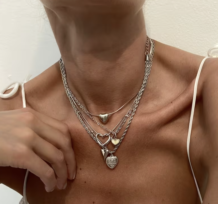 Намисто Tierra Luna "Silver Necklace Set" (5 штук)