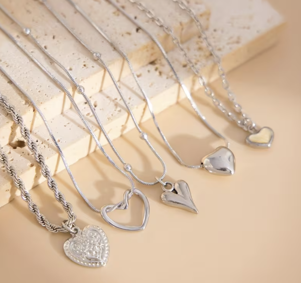 Намисто Tierra Luna "Silver Necklace Set" (5 штук)