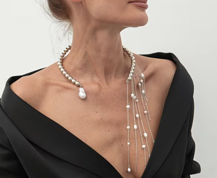 Намисто Tierra Luna "Asymmetrical Pearl Chain"