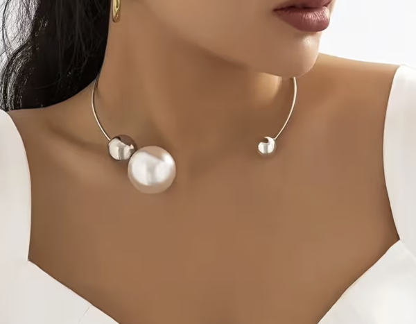 Намисто Tierra Luna "Accent Pearl Silver Necklace"