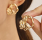 Сережки Tierra Luna "Contemporary Sculpted"