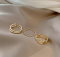 Каблучки Tierra Luna "Golden Minimal Stack Ring Set"