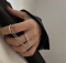 Каблучка Tierra Luna "Double Silver Ring Chain"
