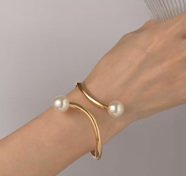 Браслет Tierra Luna "Golden Exquisite Pearls"