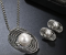 Набір прикрас Tierra Luna "Vintage Silver Set" (намисто та сережки)