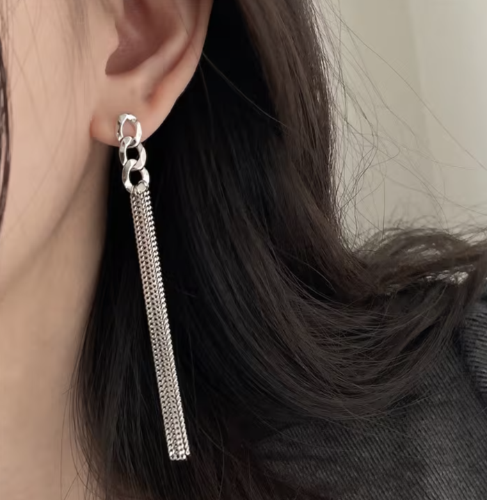Сережки Tierra Luna “Gold Loose Chain”
