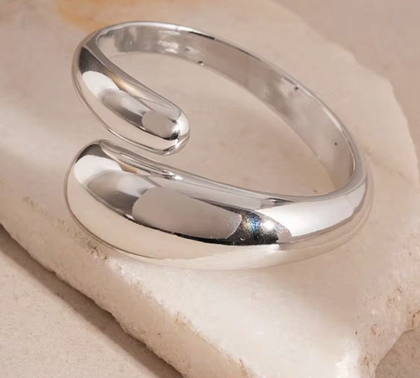Браслет Tierra Luna "Wavy Drop Silver"