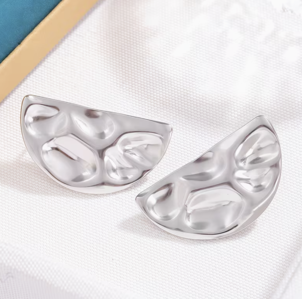 Сережки Tierra Luna "Silver Half Moon"
