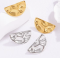 Сережки Tierra Luna "Gold Half Moon"