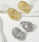 Сережки Tierra Luna "Silver Circular Rope"