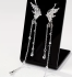 Сережки Tierra Luna "Silver Butterfly Chains"