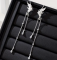 Сережки Tierra Luna "Silver Butterfly Chains"