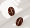 Сережки Tierra Luna “Oval Bordeaux”