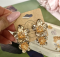 Сережки Tierra Luna “Gold Layered Flower”