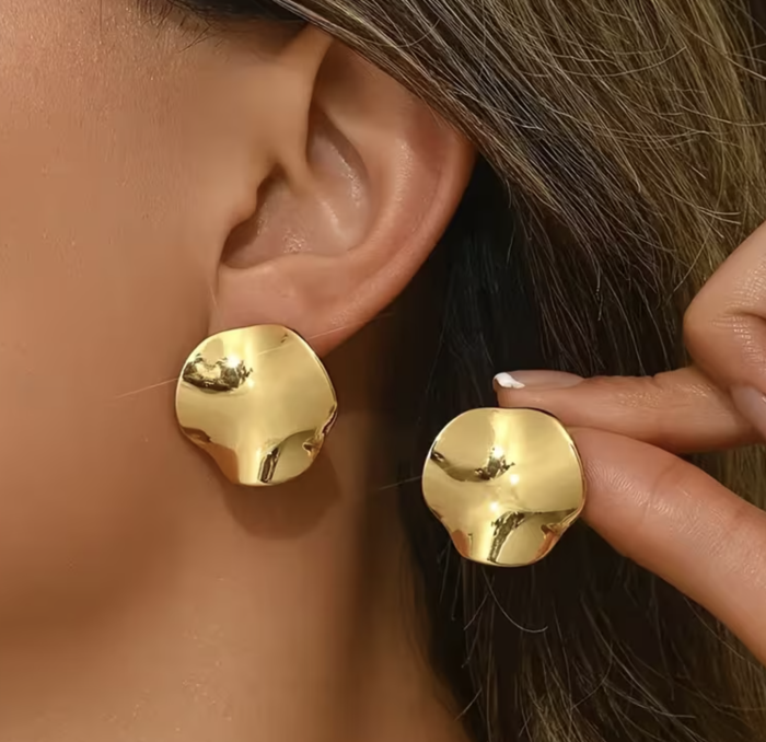 Сережки Tierra Luna “Round Wave”