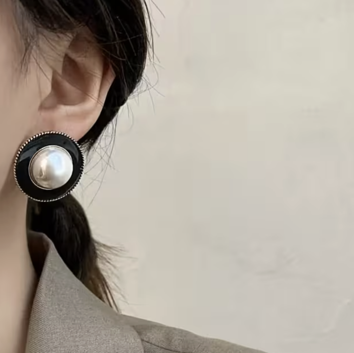 Сережки Tierra Luna “Antique Pearl Gold”