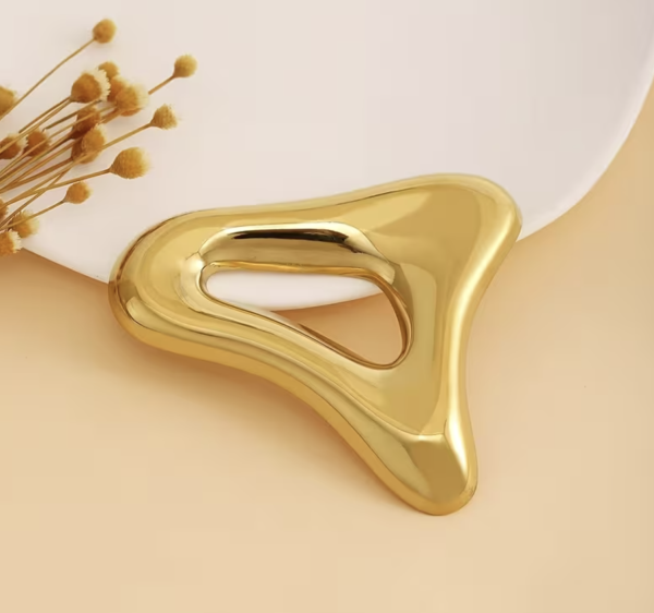 Брошка Tierra Luna "Golden Fluid"