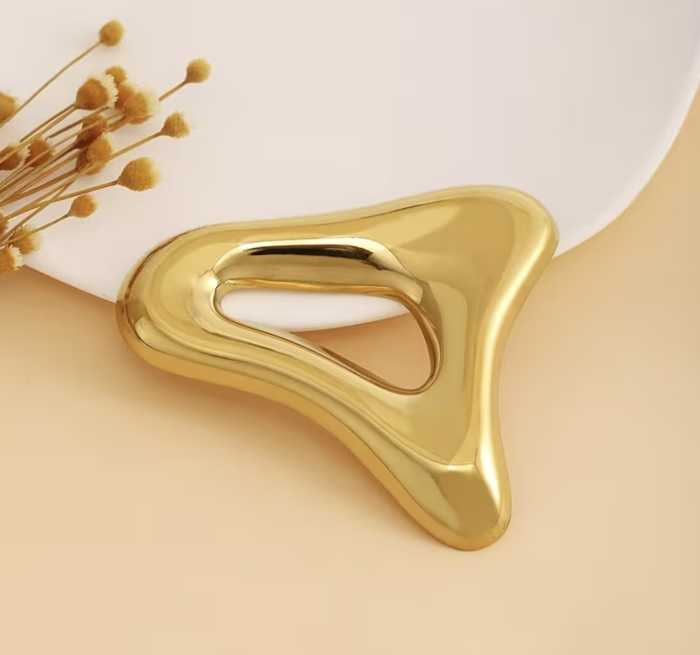 Брошка Tierra Luna "Golden Fluid"
