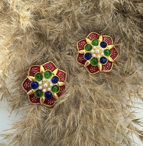 Сережки Tierra Luna “Vintage Garden Bloom”